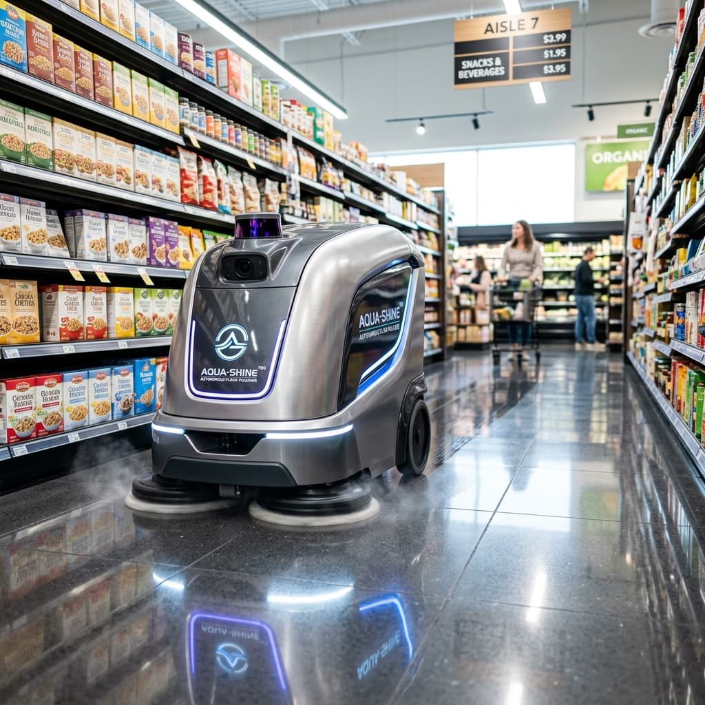 Floors that clean themselves.