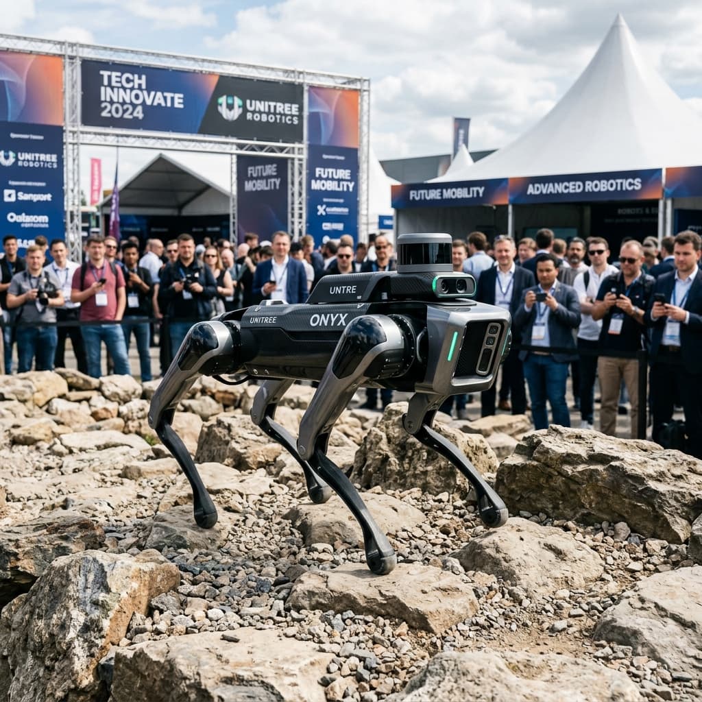 The D5 quadruped: outdoor robotics, autonomous, all-weather.